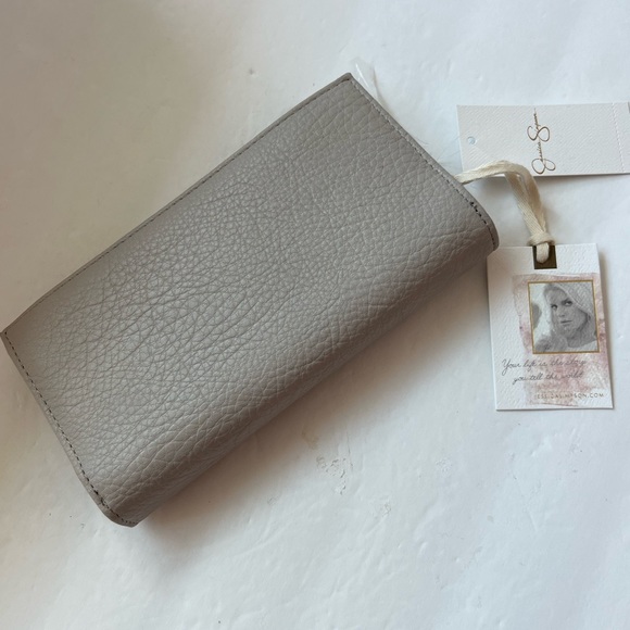 NWT JESSICA SIMPSON WILMA DOUBLE GUSSET BIFOLD LARGE WALLET CASE ORGANIZER - Picture 11 of 12